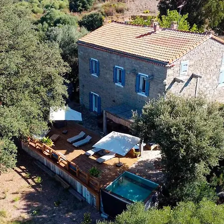Maison De Maître En Pierre De 1831 Avec Vue Sur La à * Porticcio (Corsica)